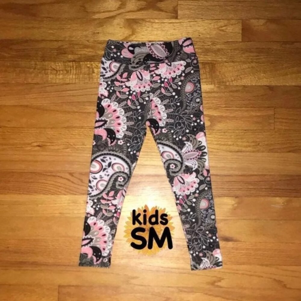 Floral Kids SM Leggings 2-5